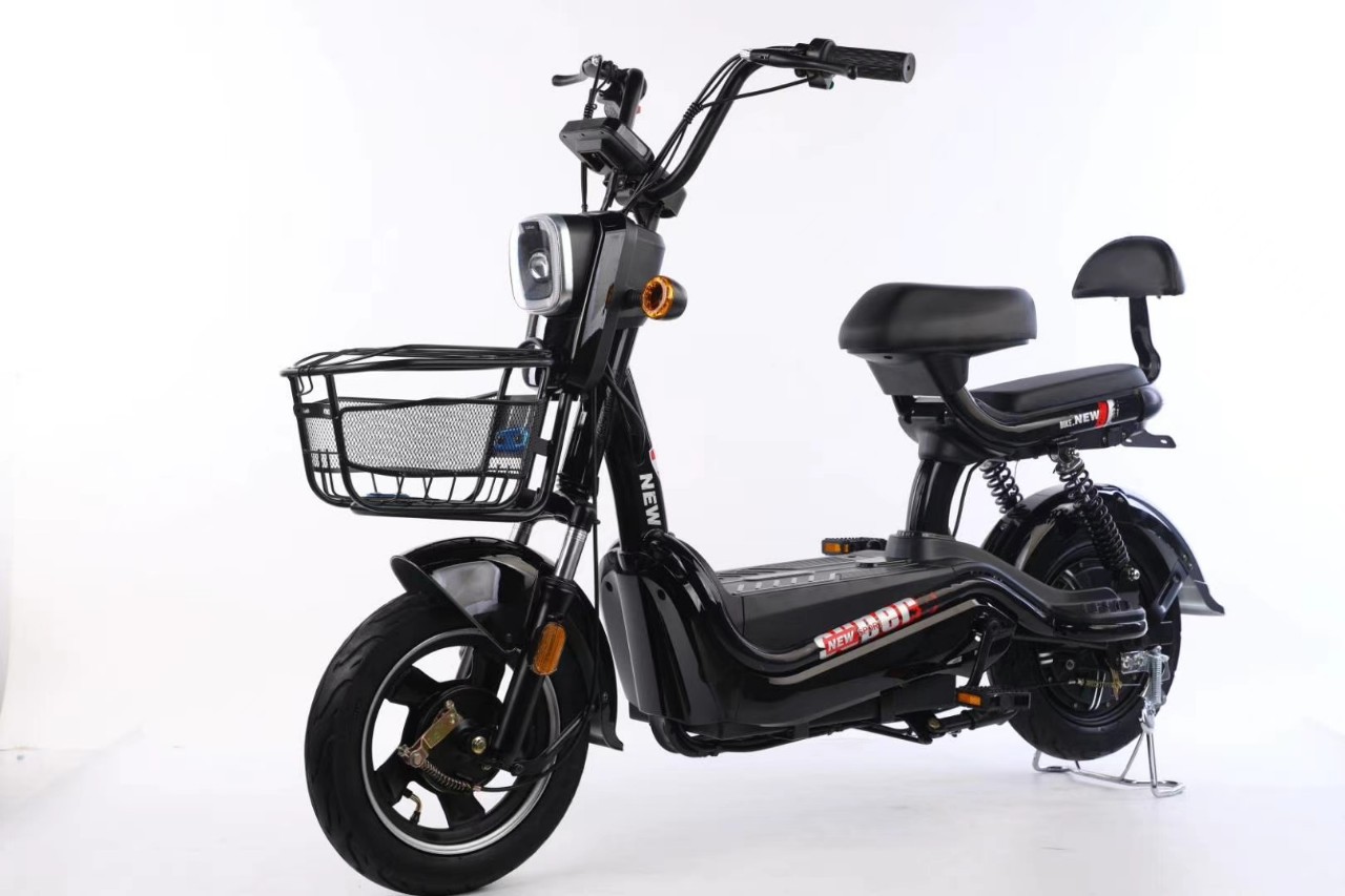 新款锂电池男女式学生电动自行车脚踏车代步车厂家供应