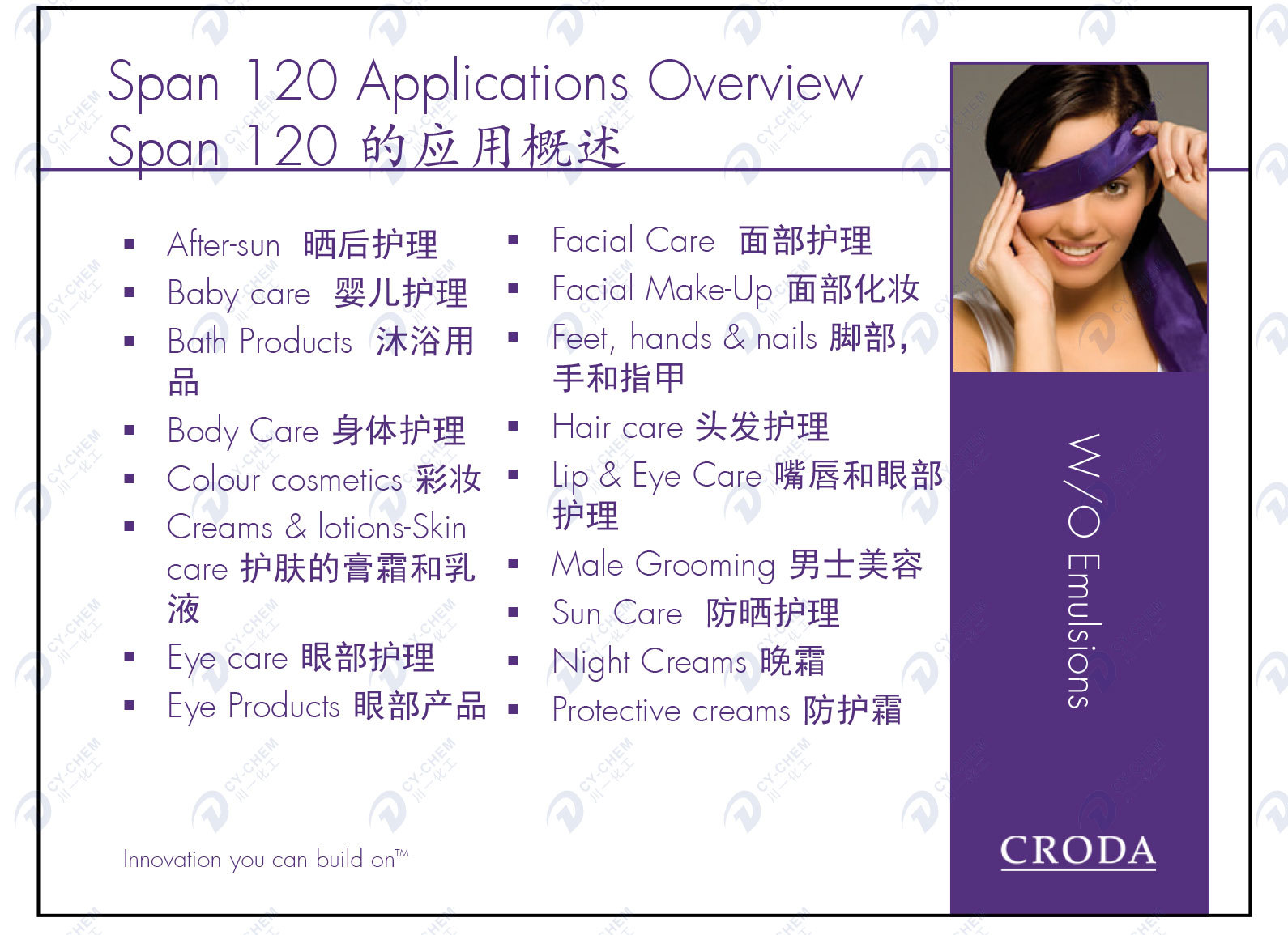 批发英国禾大span-120山梨坦异硬脂酸酯油包水乳化剂护肤品调理剂