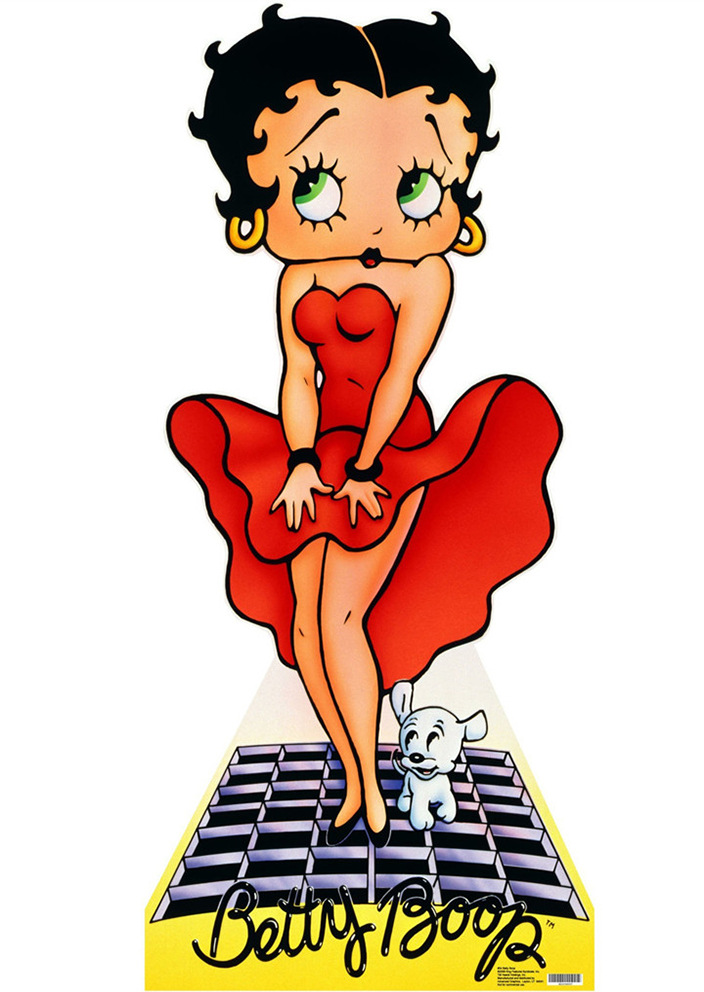 5d钻石画美女圆钻满钻卡通贝蒂十字绣钻石绣装饰画源头一件代发