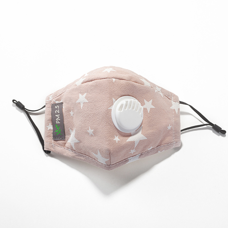 5滤片防护立体水洗调节棉质口罩