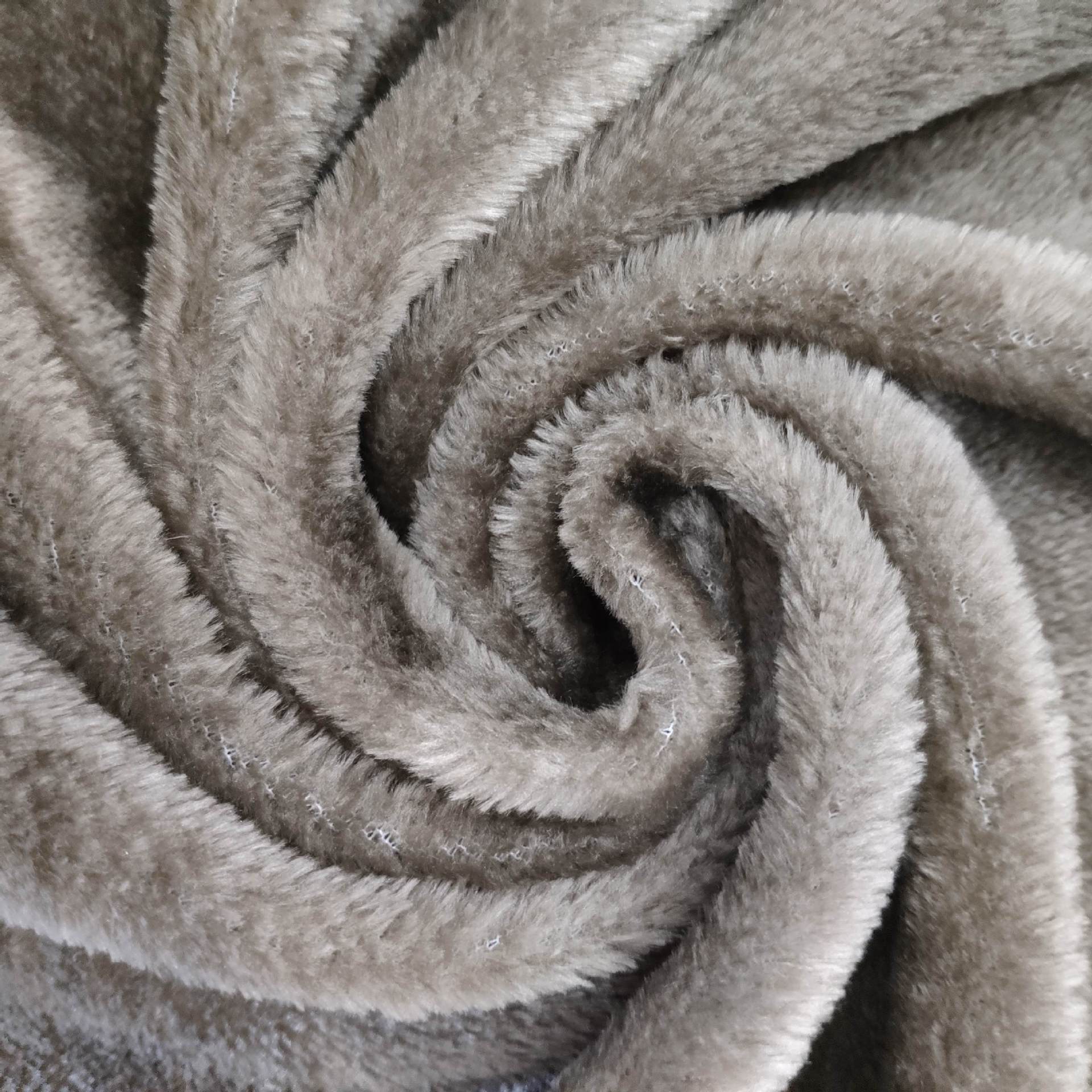 涤纶超细纤维 挡风被毛绒布料 过滤棉材料布