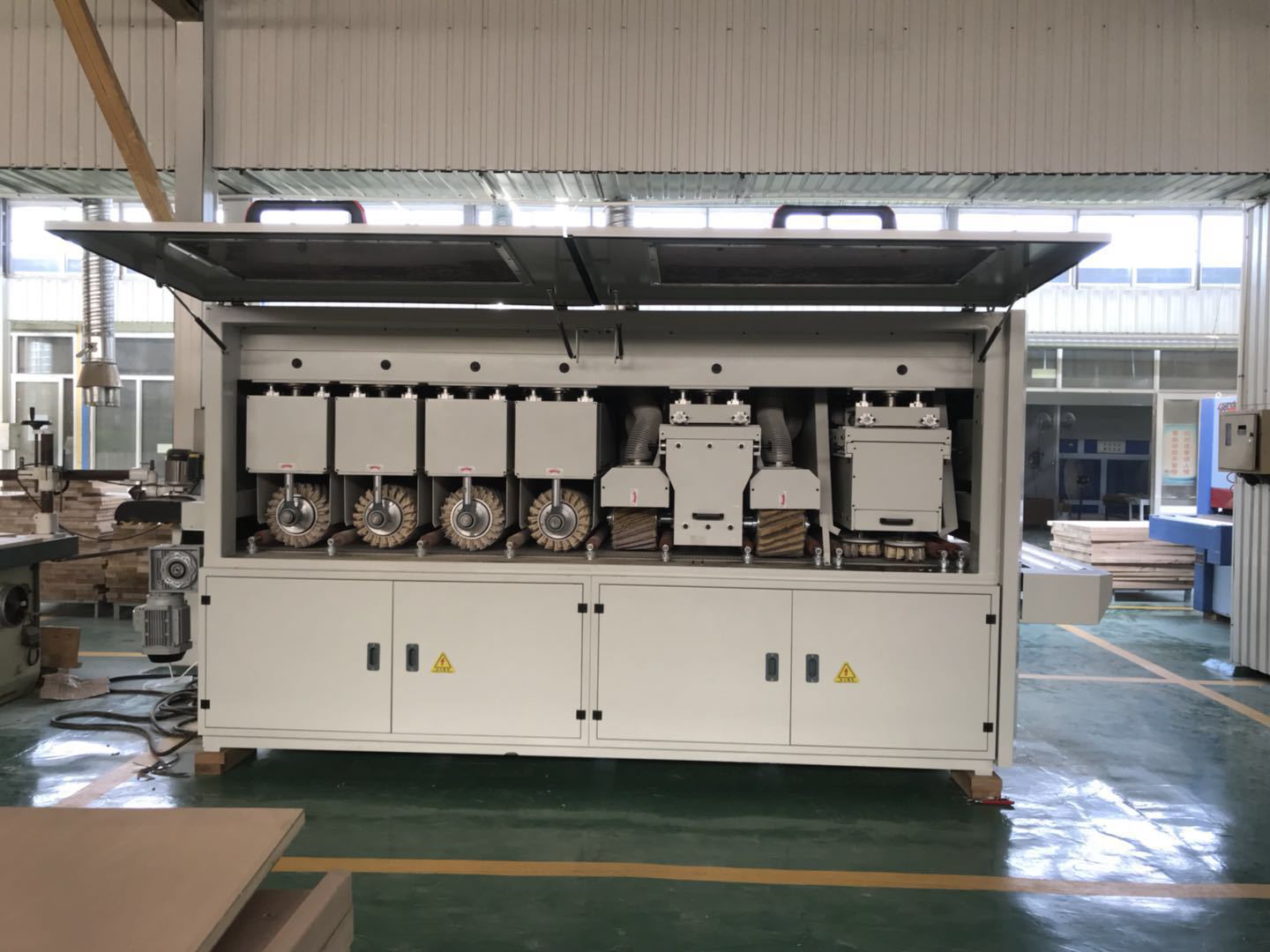 全自动打磨机毛刷油磨机异形砂光机