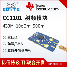 CC1101无线模块/弹簧天线/数传/收发通讯/CC1100类NRF905/SI4432