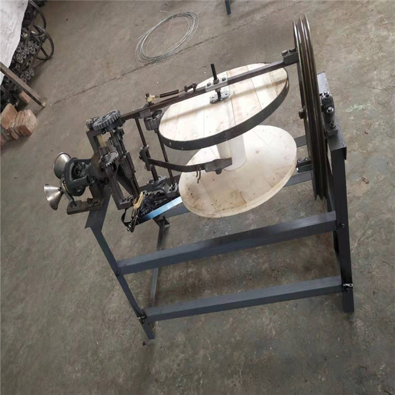 0成交0部搓草绳子机器 纺织稻草绳蒲草绳小机器 双股单股电动草绳机