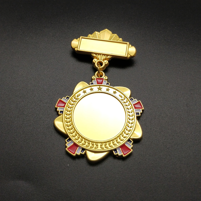 抗疫志愿者纪念章勤劳工作者奖章销售退伍老兵荣誉徽章胸章直供