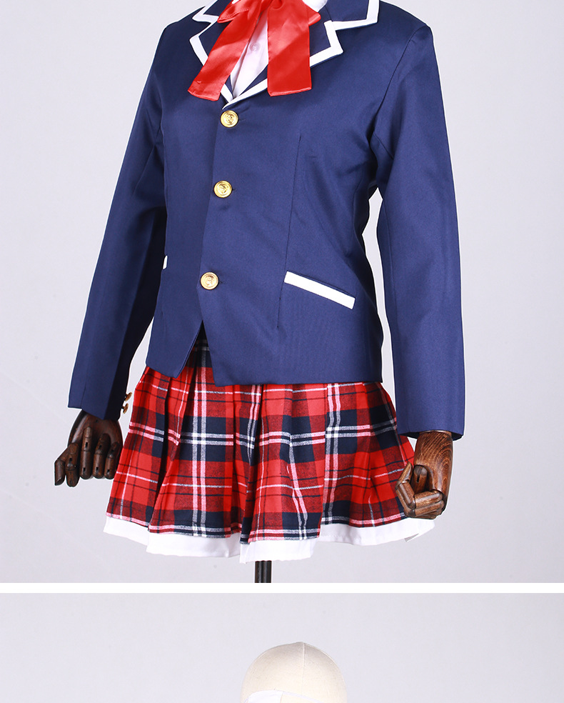 [魂漫轩]中二病也要谈恋爱cos 小鸟游六花 校服 现货 cosplay制服