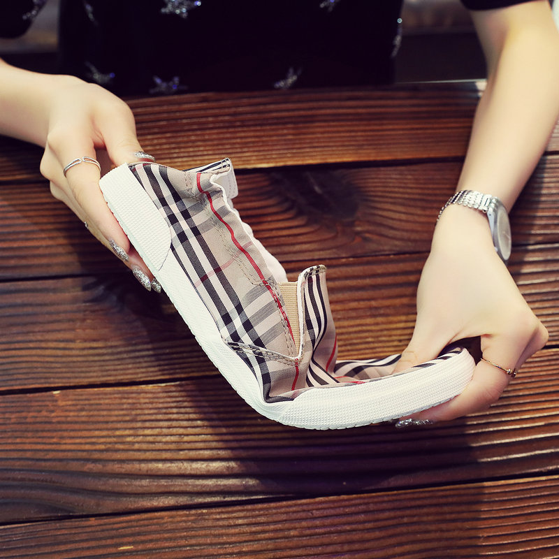 夏季新款雨伞布鞋子男夏季透气帆布乐福鞋男懒人一脚蹬休闲鞋男鞋