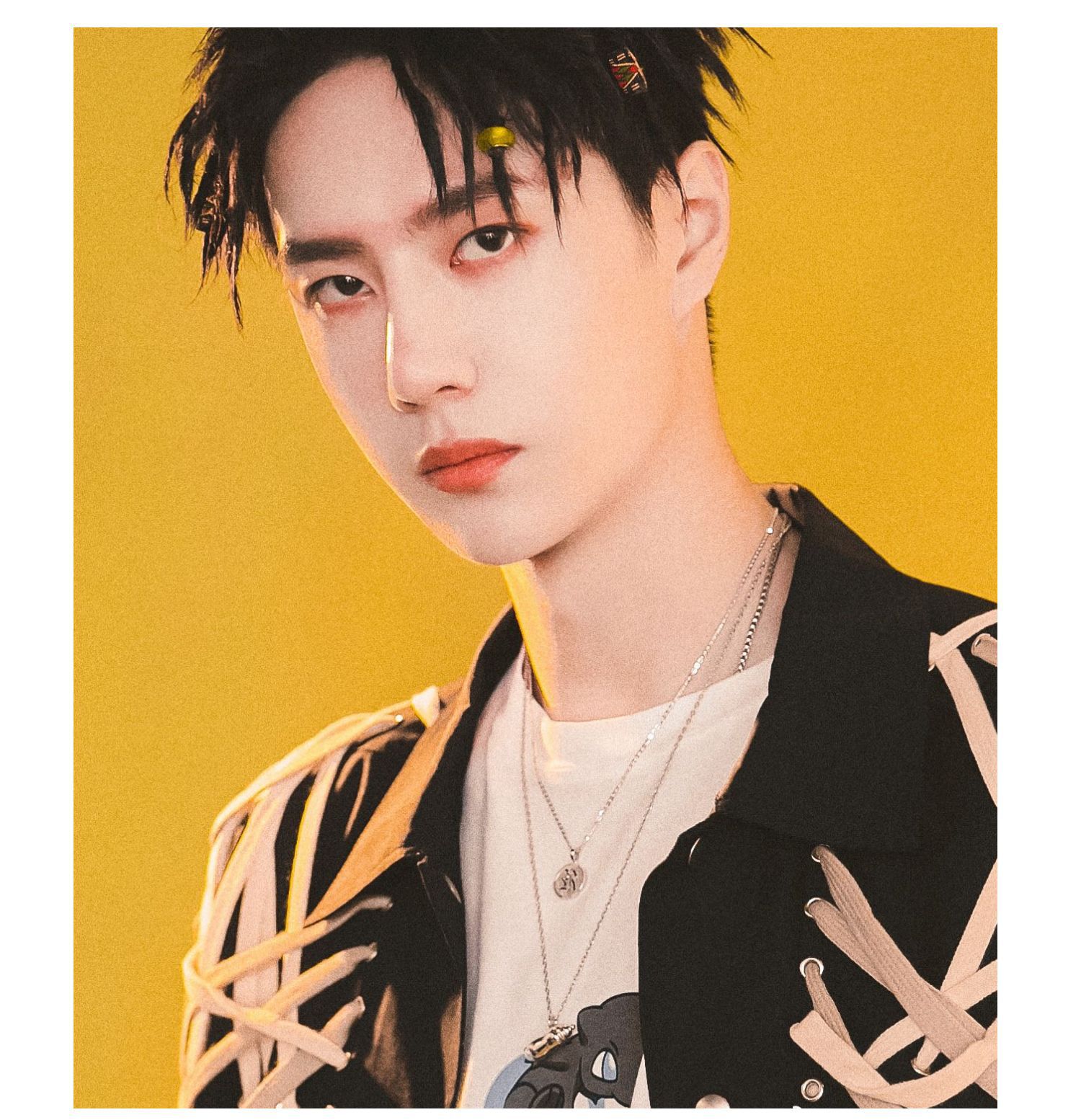 王一博同款手铐手链 奶瓶珍珠叠戴项链ins风嘻哈时尚潮人街舞吊坠