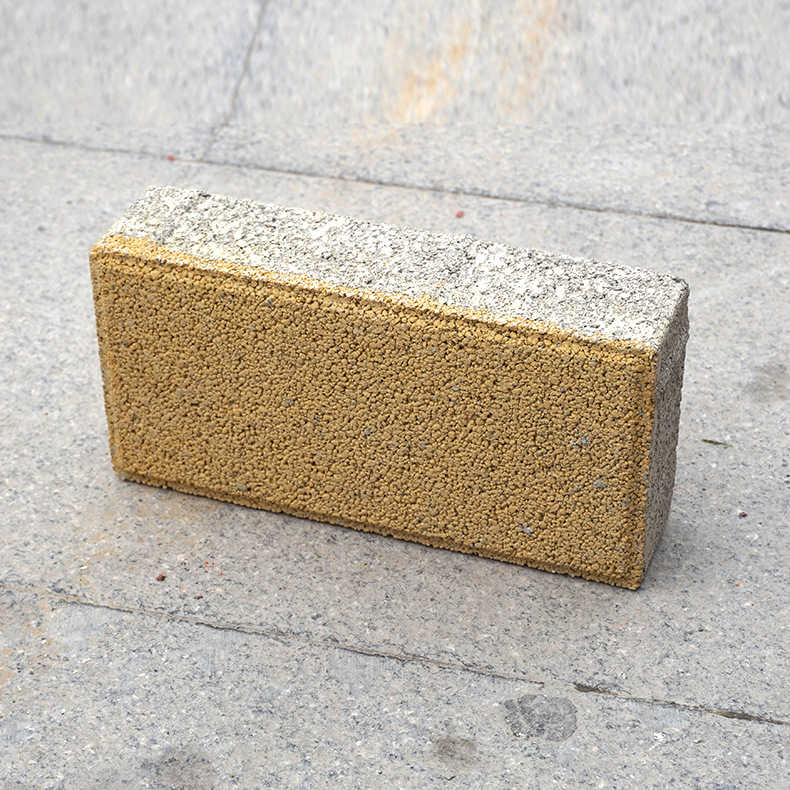 厂家供应城市路面铺设面包砖荷兰砖广场人行道砖混凝土路面彩砖