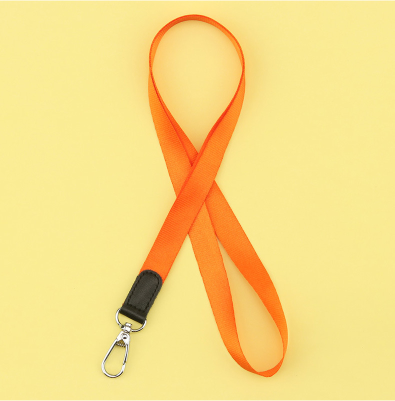 以和美加厚挂绳 高档证件卡套工牌挂绳定制logo员工厂牌 挂脖挂绳