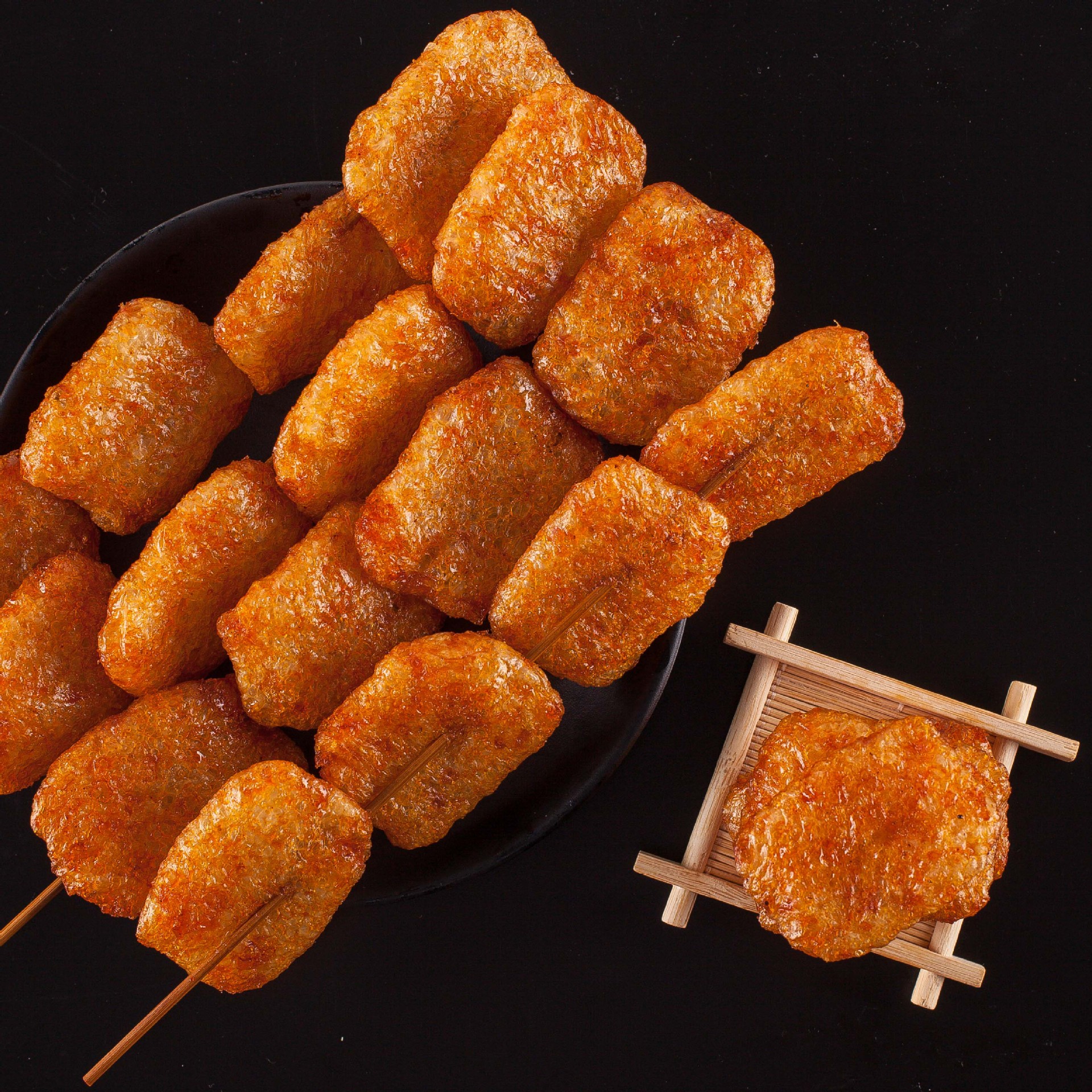 金喜旺辣肉串300克啤酒烤鸭串辣条面筋豆制品香麻辣素食8090后怀