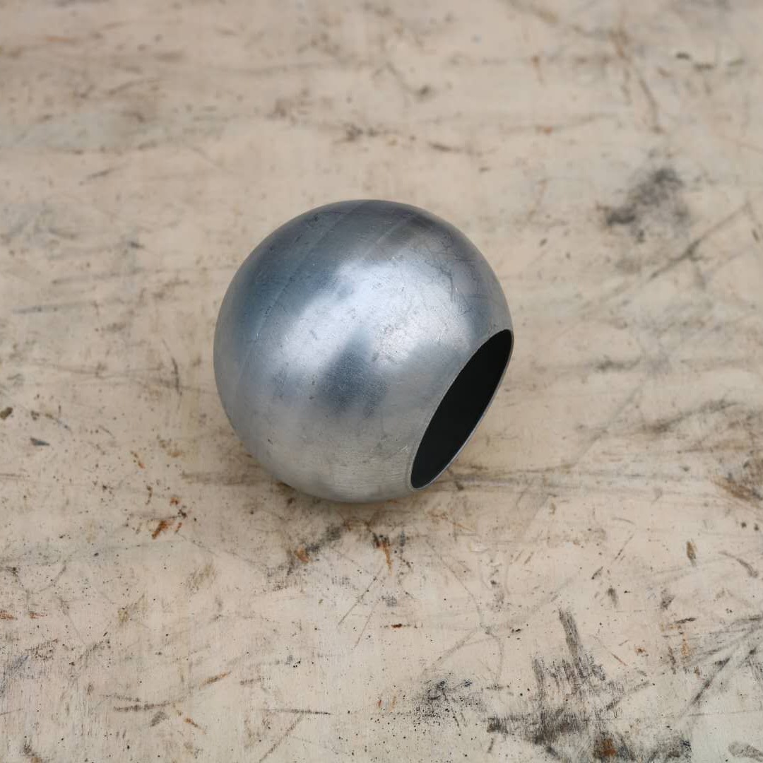 厂家直供 锌钢护栏配件 冲压铁艺配件铁球 铁圆球铁空心球