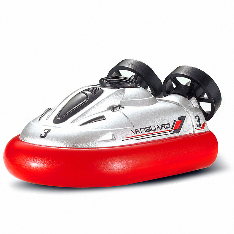 遥控迷你气垫船四通小型快艇室内户外戏水电动儿童模型玩具亚马逊