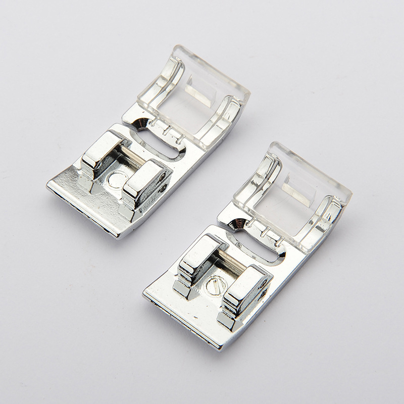 压脚家用缝纫机压脚透明万能标准松紧带直缝压脚76251