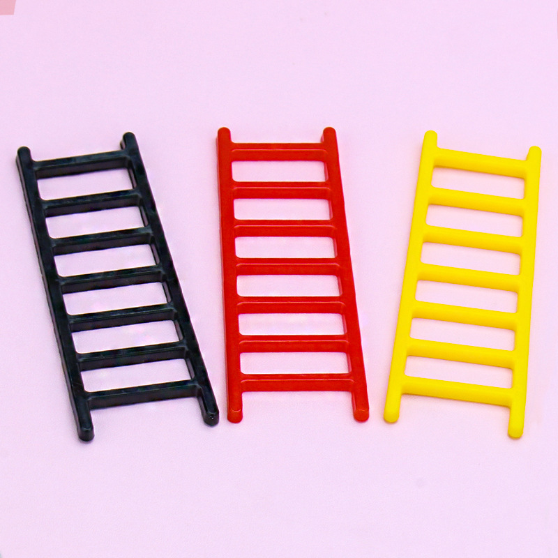 厂家直销新款彩色烘焙装饰品蛋糕甜品插件聚会派对气氛梯子摆件