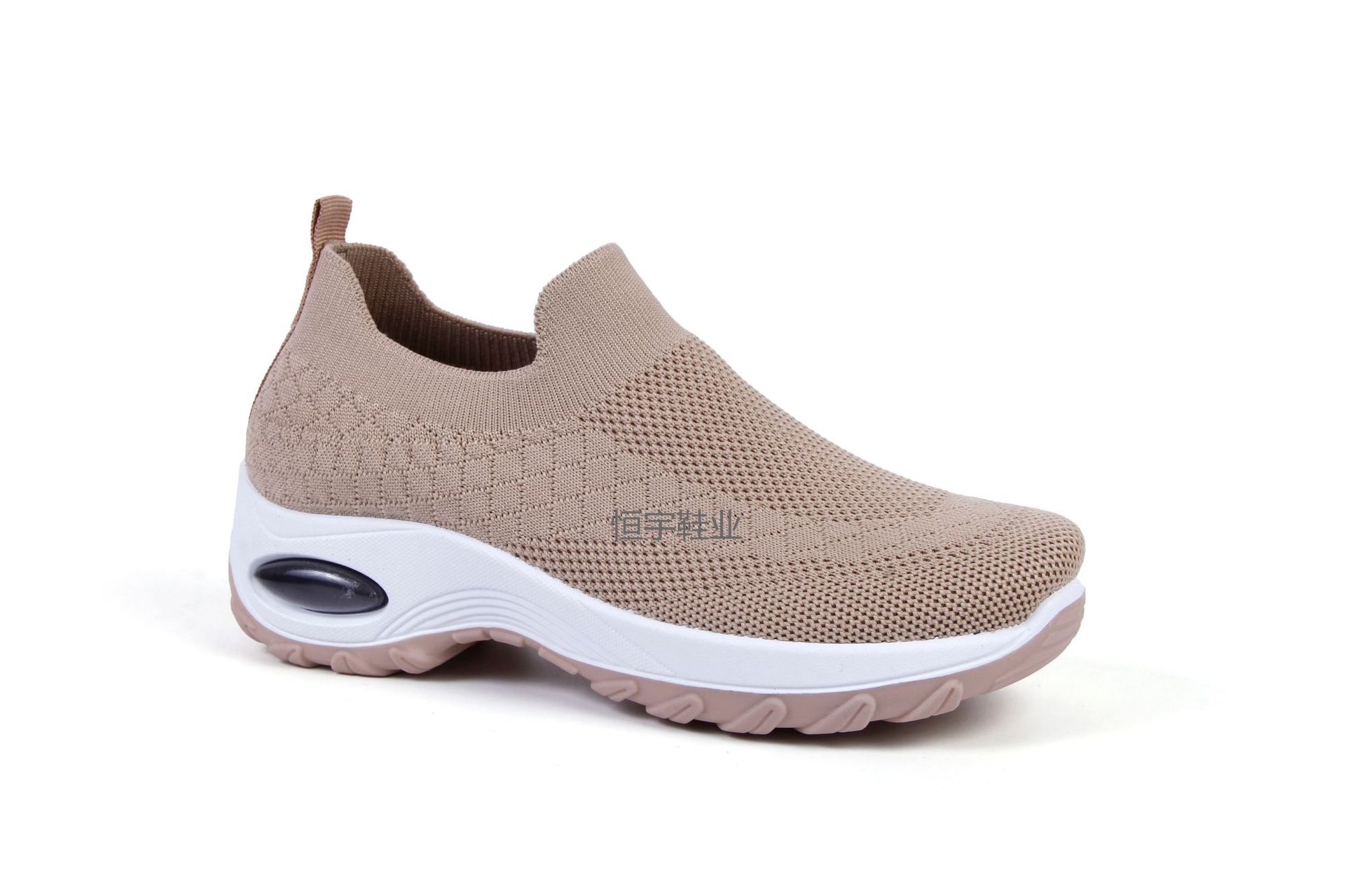 Hengyu Platform Air Cushion 2023 Autumn and Winter Sports and Leisure Women's Shoes Comfortable Flying Woven Shoes Ins All-Matching and Lightweight Women's Breathable Shoes