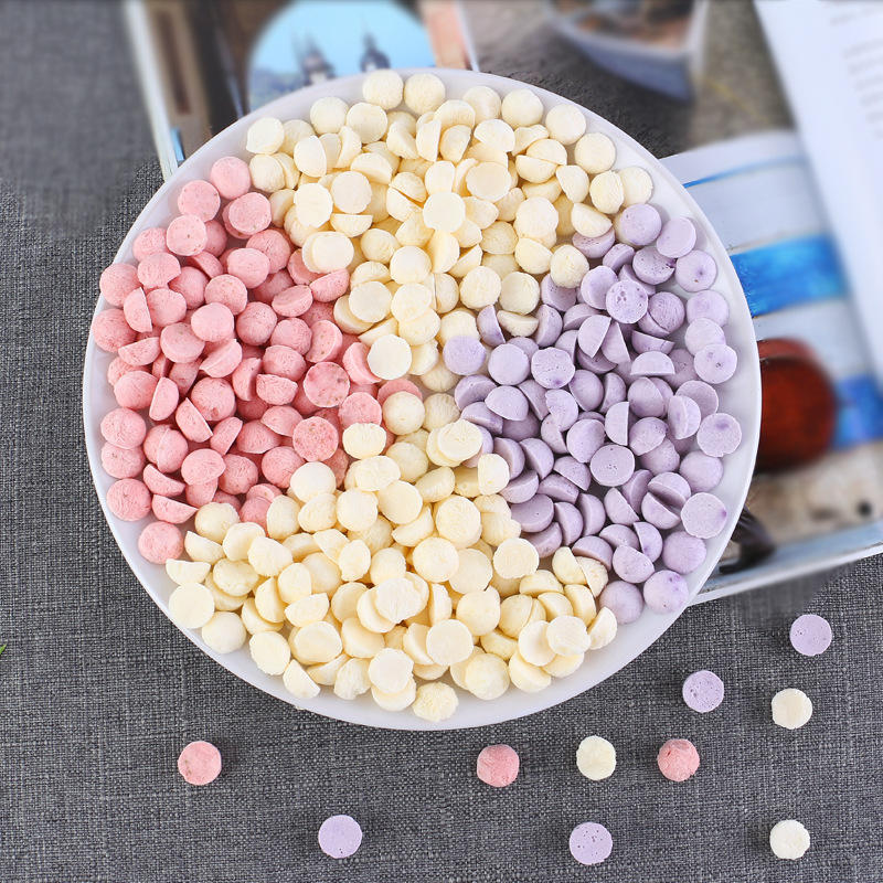 水果溶豆500g 儿童辅食酸奶果粒小溶豆婴幼儿零食益生菌批发可定