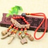 manual diy Braided rope Baby Children Accessories Take it with you Pendant Bodhi Cinnabar Mahogany carving Trinket manual diy Braided rope Baby Children Accessories Take it with you Pendant Bodhi Cinnabar Mahogany carving Trinket