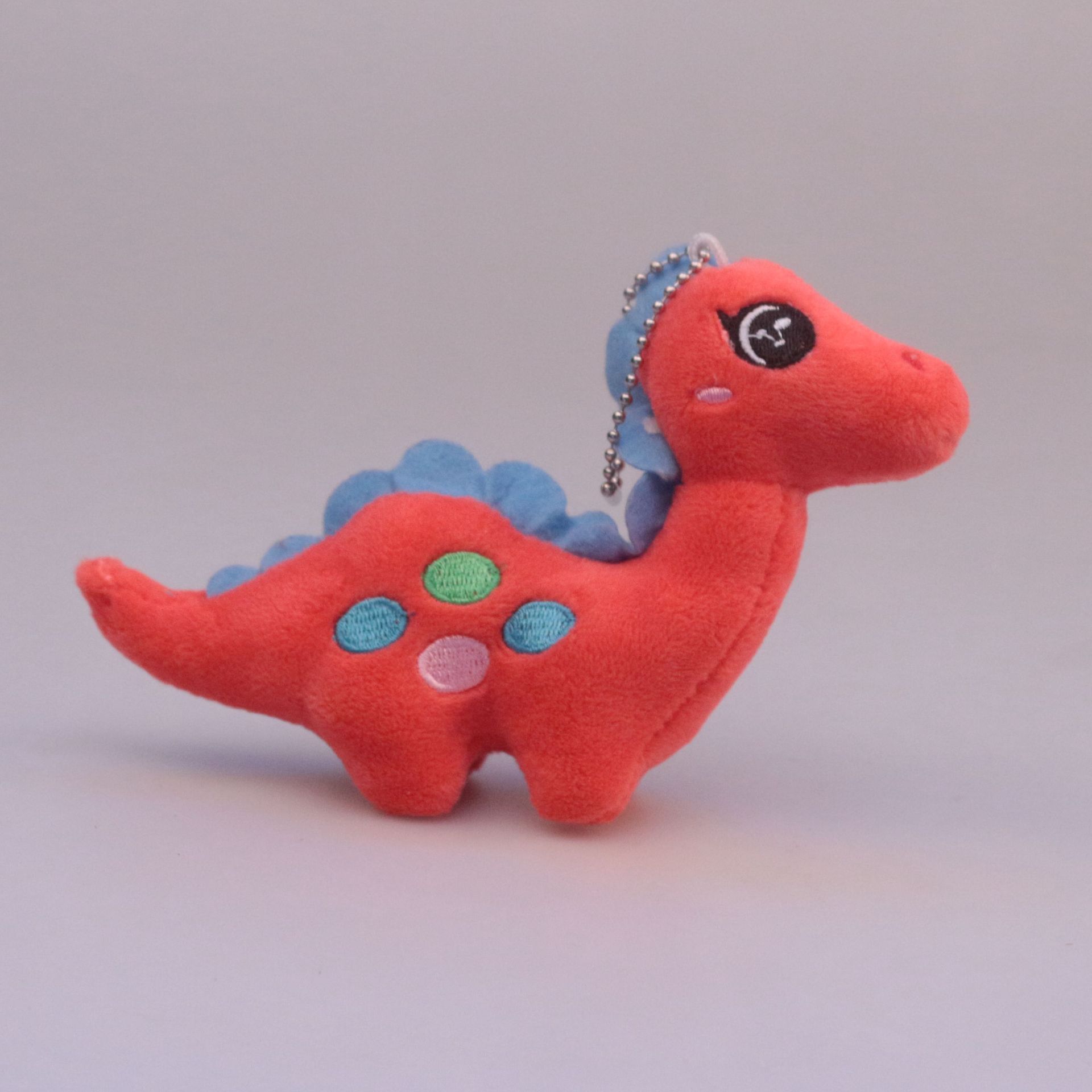 卡通吊饰彩色恐龙小玩偶创意新款挂件恐龙公仔外贸恐龙毛绒玩具