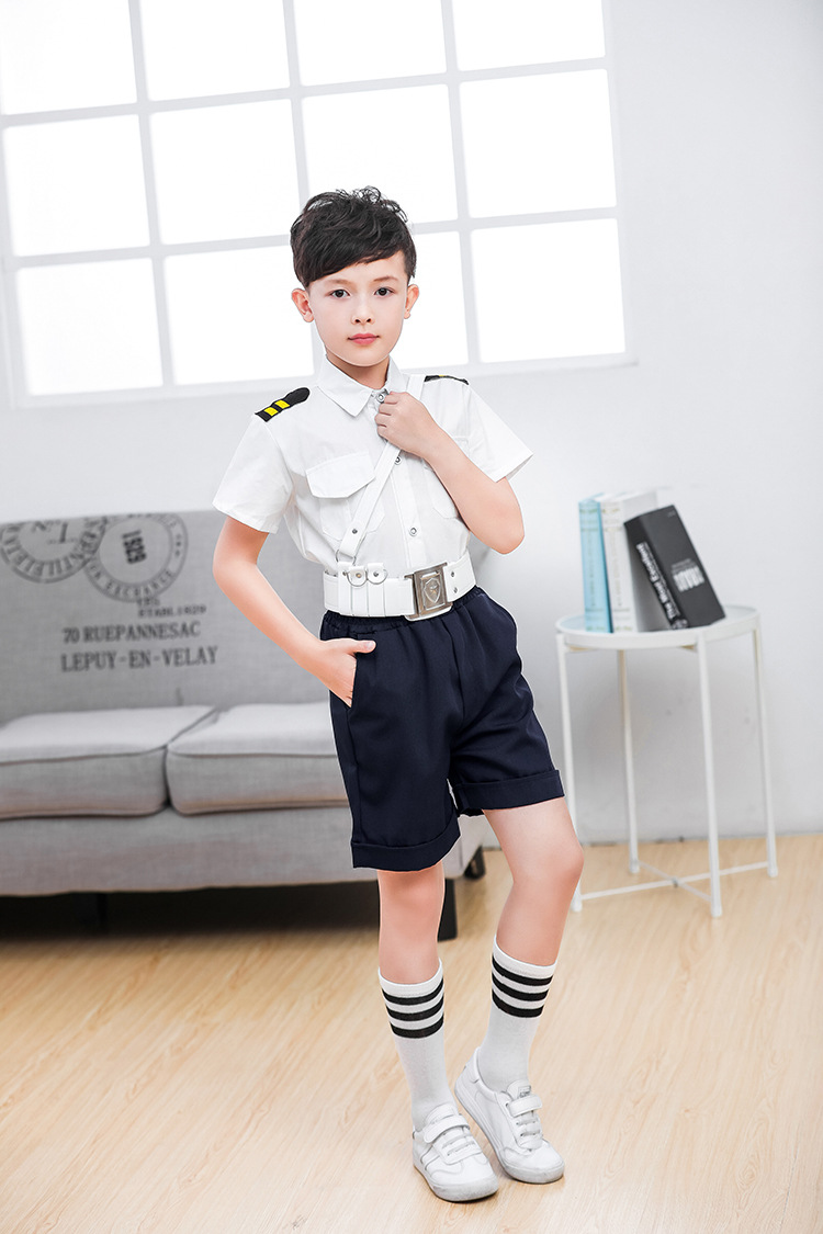 儿童海军服水手服装小学生小海军上将演出服少儿合唱团诗歌朗诵服