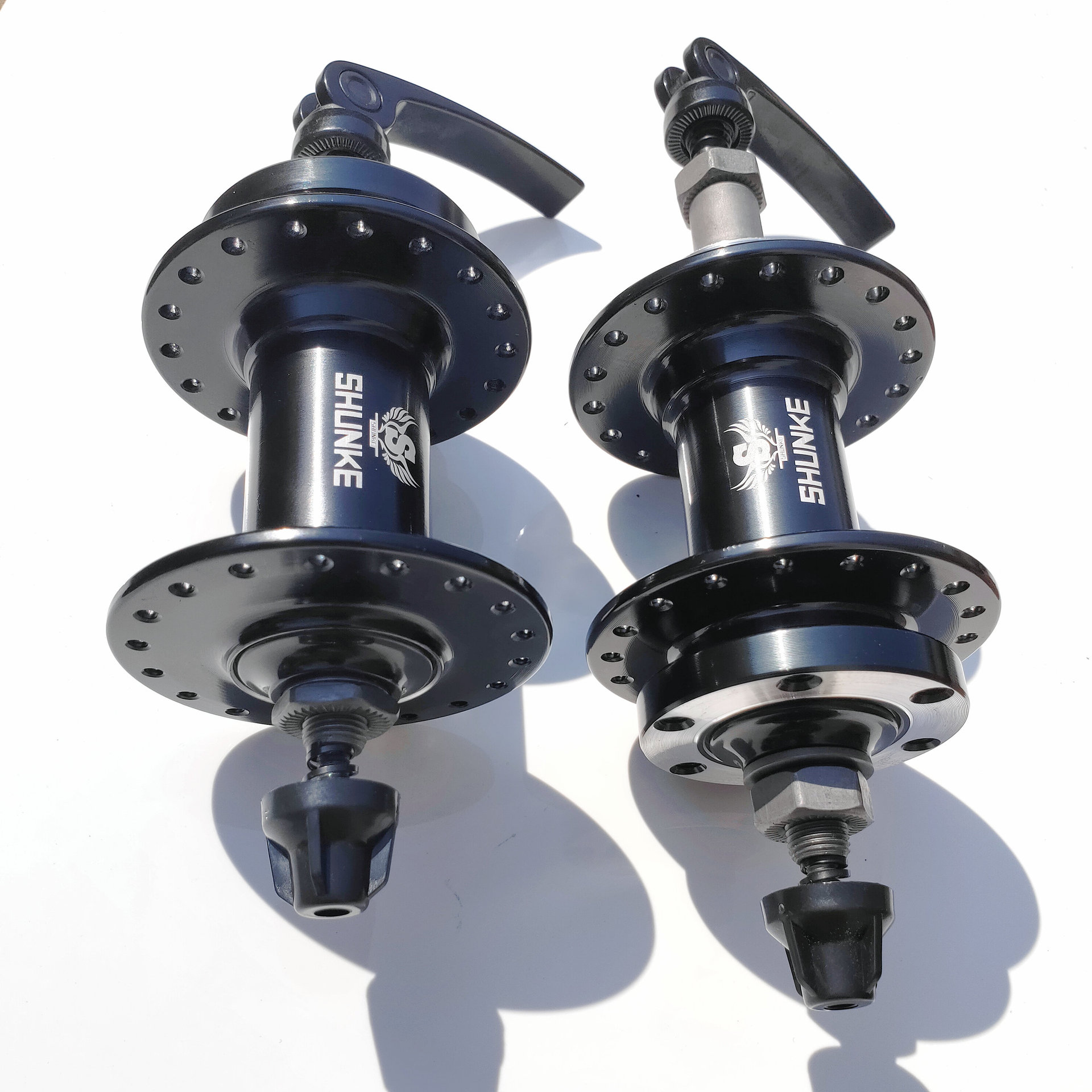 山地车培林花鼓/自行车轴承花鼓/32孔36孔铝合金轴皮/快拆花鼓