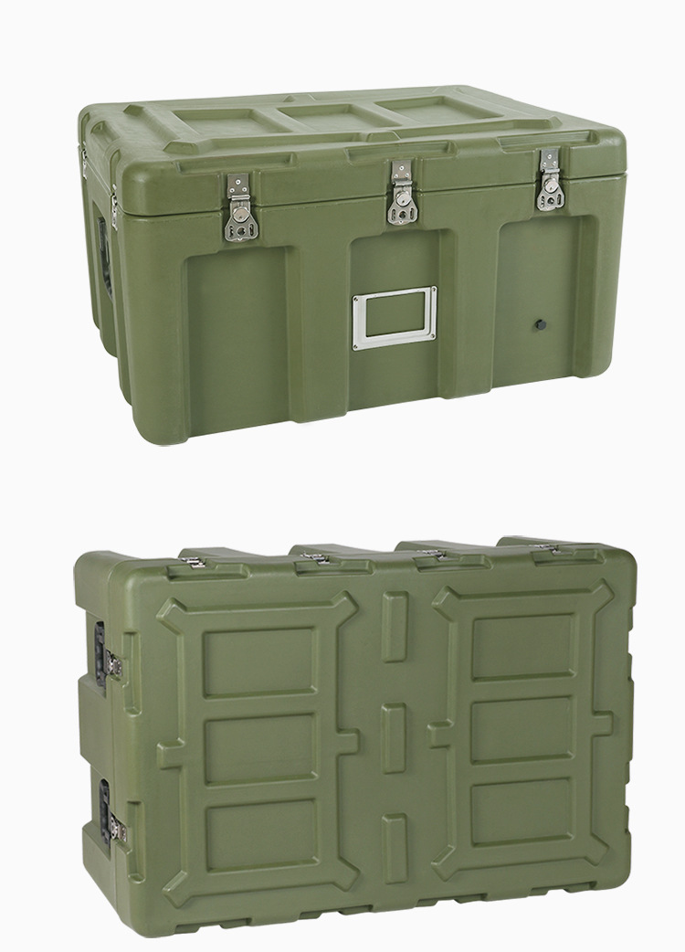 苏纳米796746部队滚塑箱仪器设备转运战备物资箱防潮储备运输箱