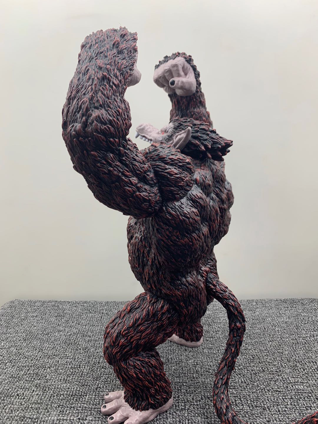 贼好 剧场版 黄金大猿 大猩猩 黄金电镀色 棕色白色 雕像手办模型