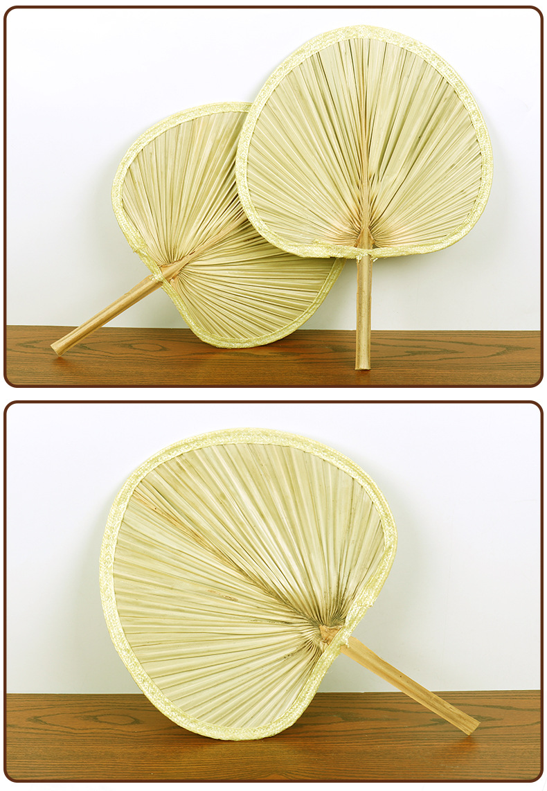 夏季乘凉大蒲扇结实葵叶扇现货批发原色济公扇老式手编扇子