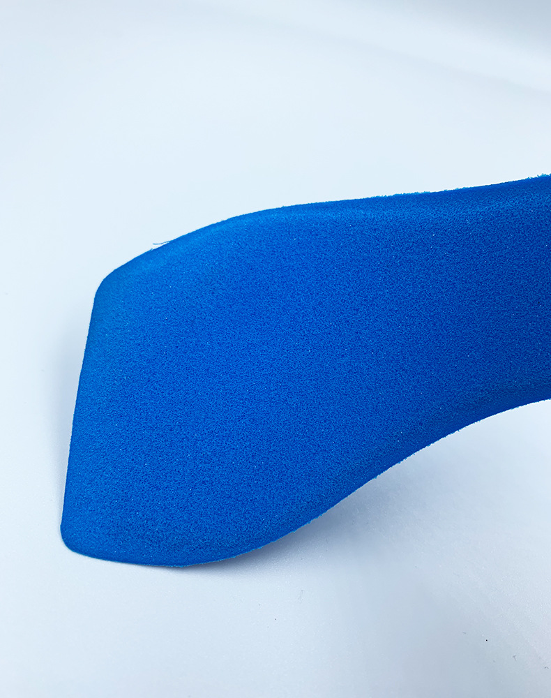 【定制】高跟鞋垫心半叉高弹聚氨酯泡棉 吸汗透气七分垫厂家