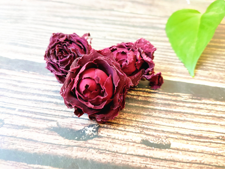 墨红玫瑰花茶烤干花500克袋基地批 云南冻干玫瑰花冠茶食用干玫瑰