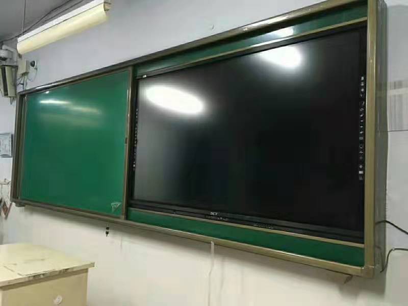 厂家直供推拉黑板 移动黑板 固定式黑板 滑动黑板 可隐藏电子白板