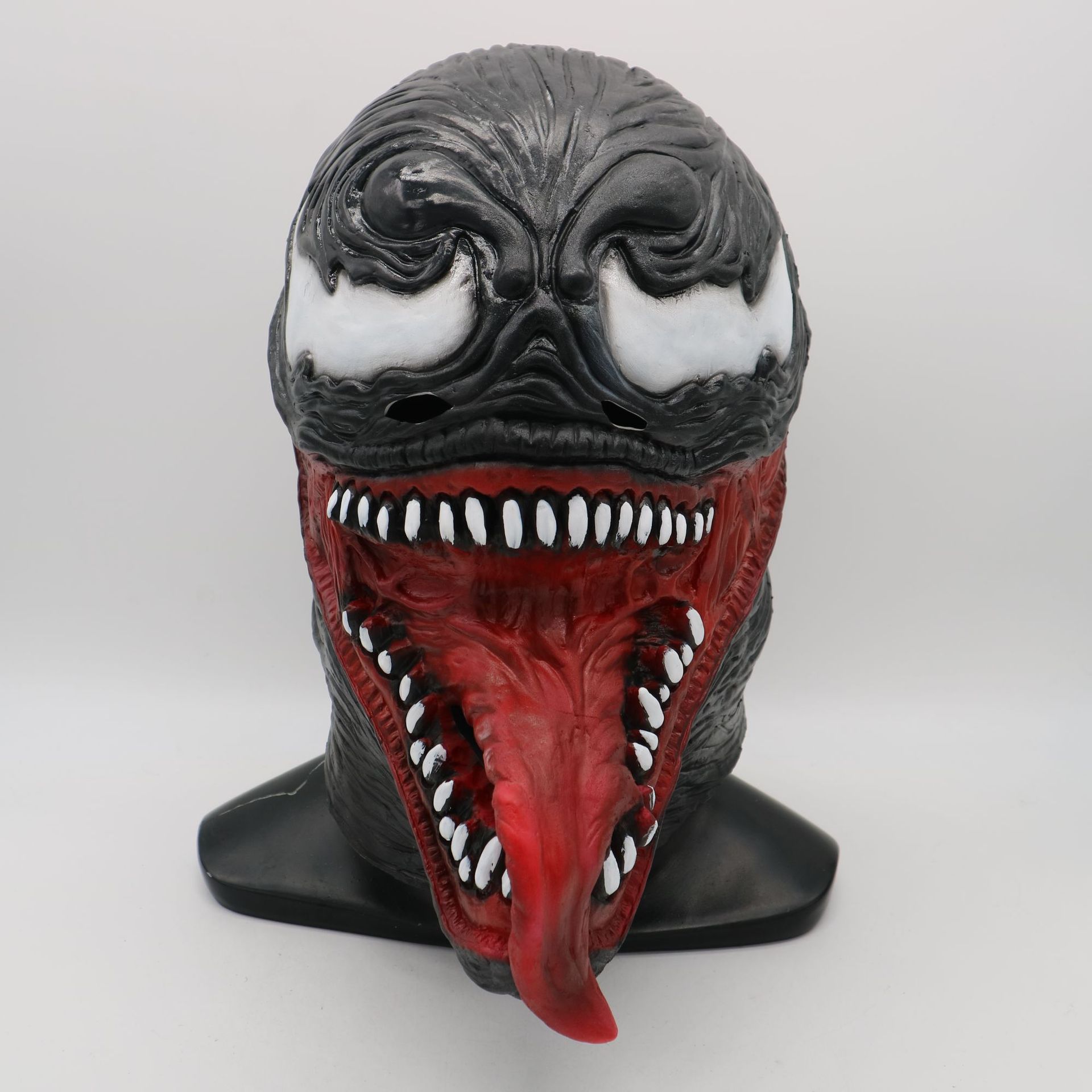 cosplay毒液面具复联漫威周边恐怖乳胶面具电影影视头套厂家直销