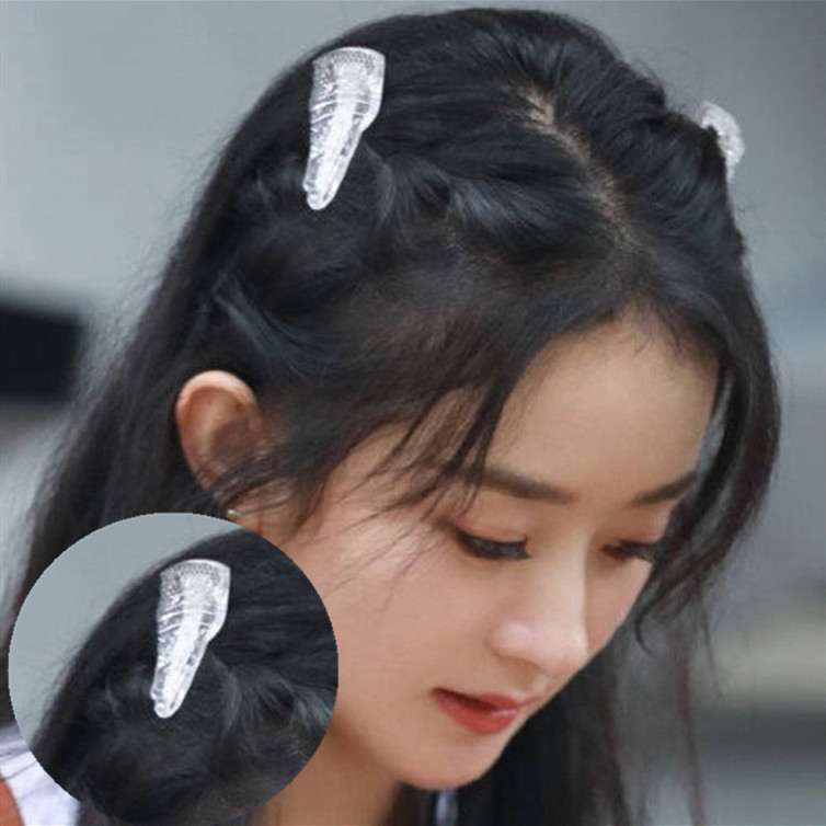 赵丽颖同款箭头发夹新款百搭醋酸发夹发夹 韩版ins风创意箭头发夹