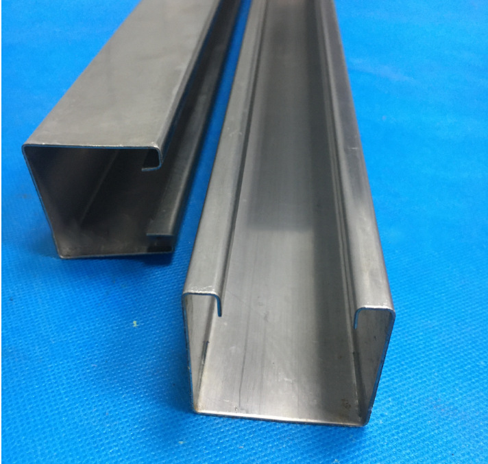 竞铭电镀线感应器专用线槽 c型槽 c型轨道,吊线槽 c型钢轨 1.5米