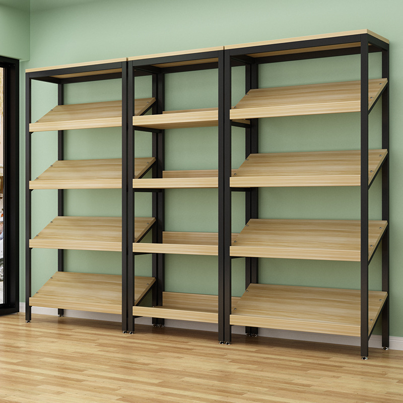 创意斜面陈列蛋糕水果中岛柜商品展示架 多层落地置物架 货架批发