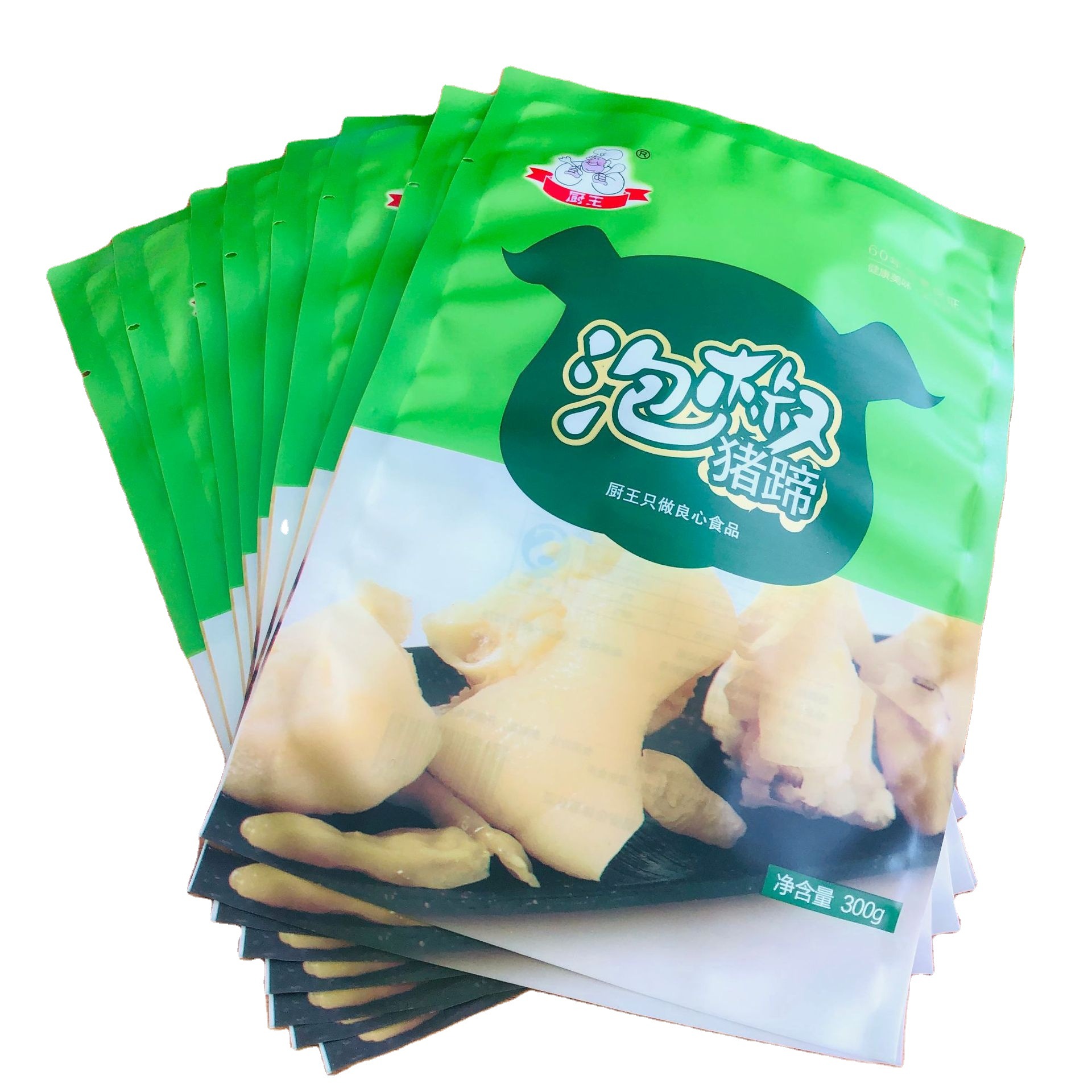 泡椒凤爪真空袋 网红柠檬鸡爪包装袋 三边封腌制菜彩印食品密封袋