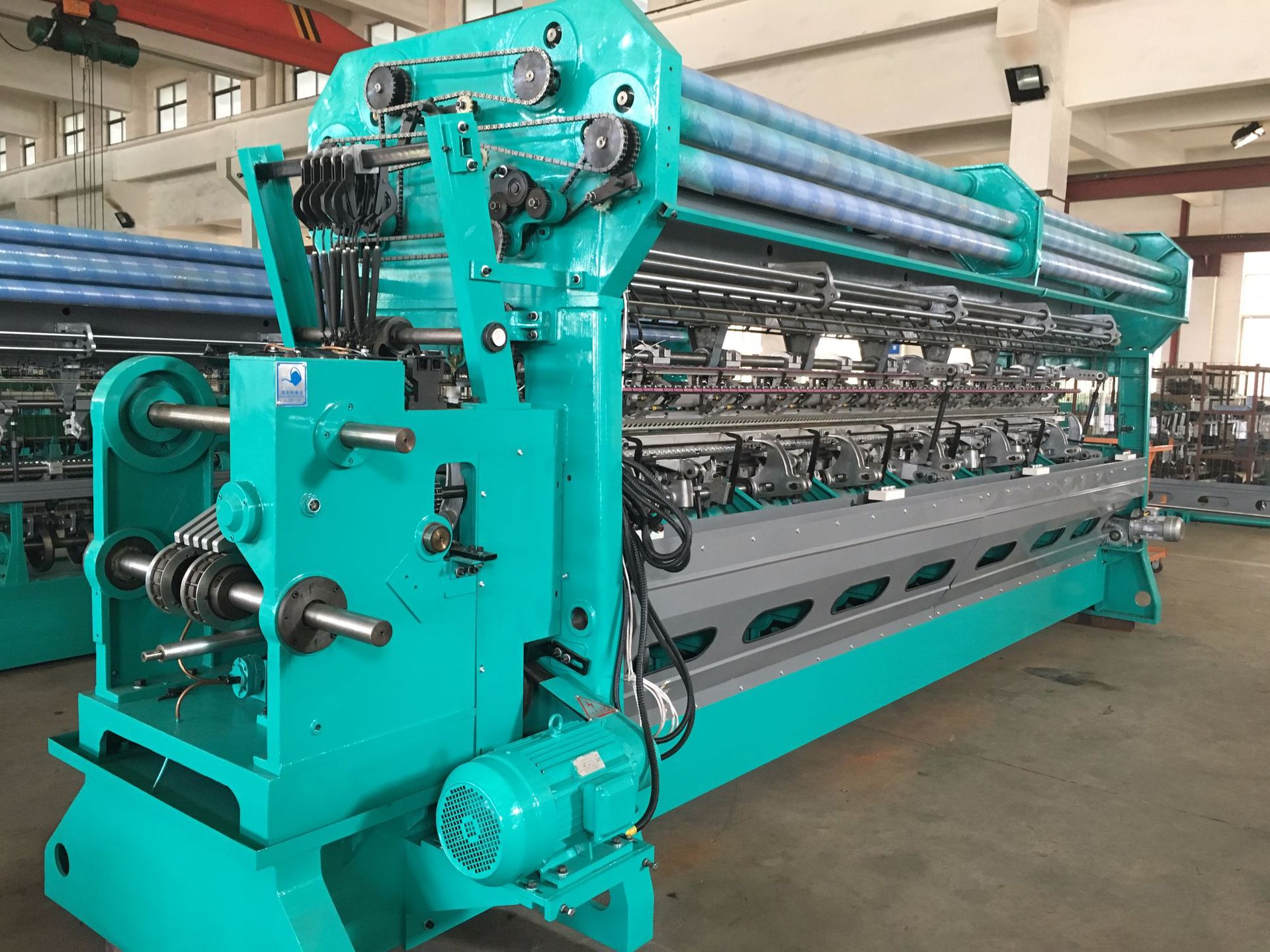 厂家供应双针床 批发提供内外遮阳网舌针高速双面经编机 现货