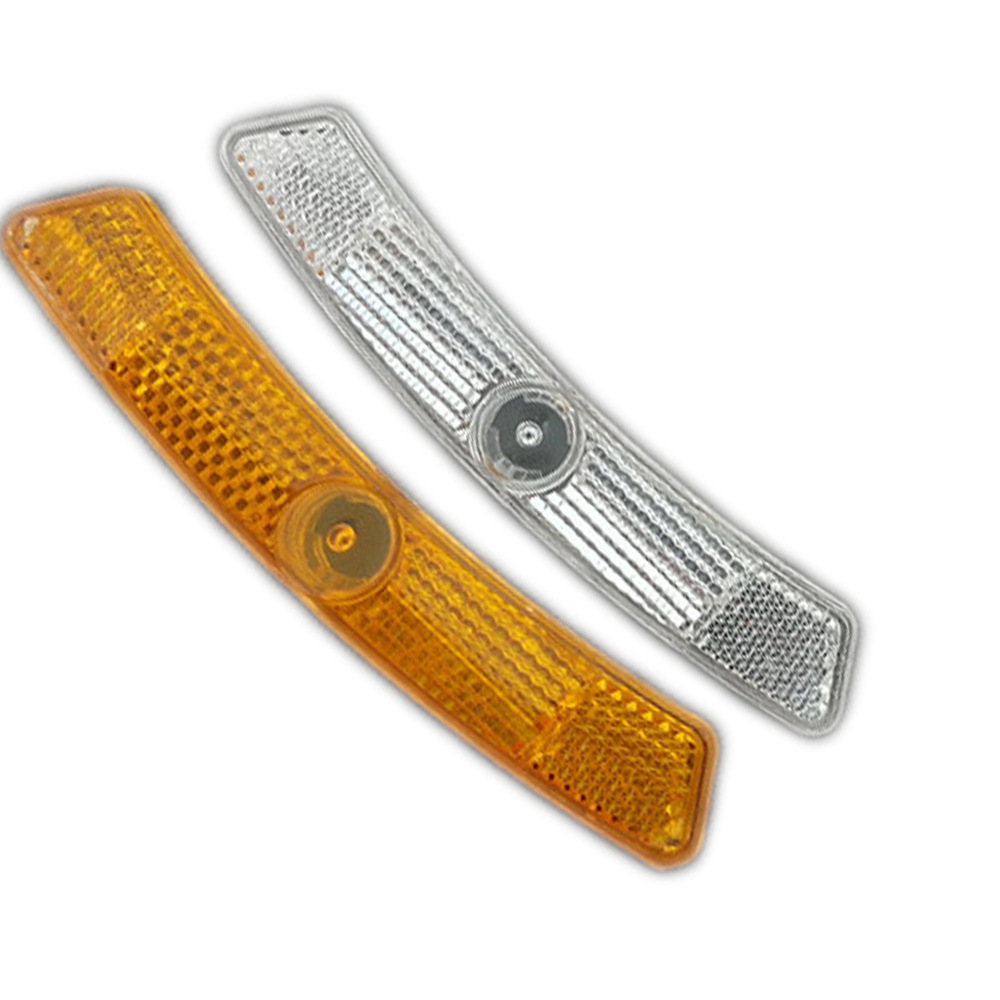 山地自行车辐条灯反光片单车辐条反光条辐条灯镭射反光尾灯片