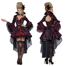 万圣节服装cosplay吸血鬼演出服女巫装女王游戏制服诱惑派对戏服