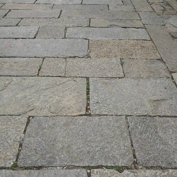 古缘 厂家直销石雕老石板 铺路老青石板 花岗岩老石板