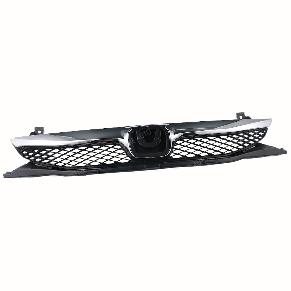 前保险杠格栅前保险杠中网加镀铬饰条适用于本田思域 09-11年 4dr