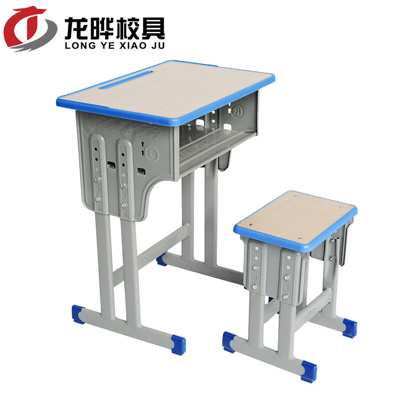 厂家批发中小学生课桌椅 辅导培训班课桌学校课桌椅儿童学习桌椅
