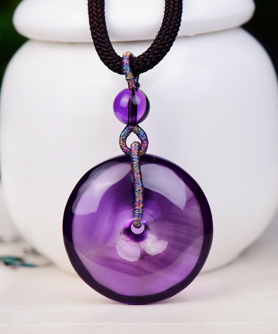 丹利水晶 紫水晶吊坠 紫水晶雕刻小鱼吊坠 紫水晶雕刻貔貅吊坠