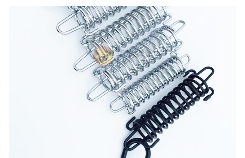 防咬宠物狗牵引绳弹簧 减震缓冲抗拉狗绳弹簧 品质镀铬狗链弹簧