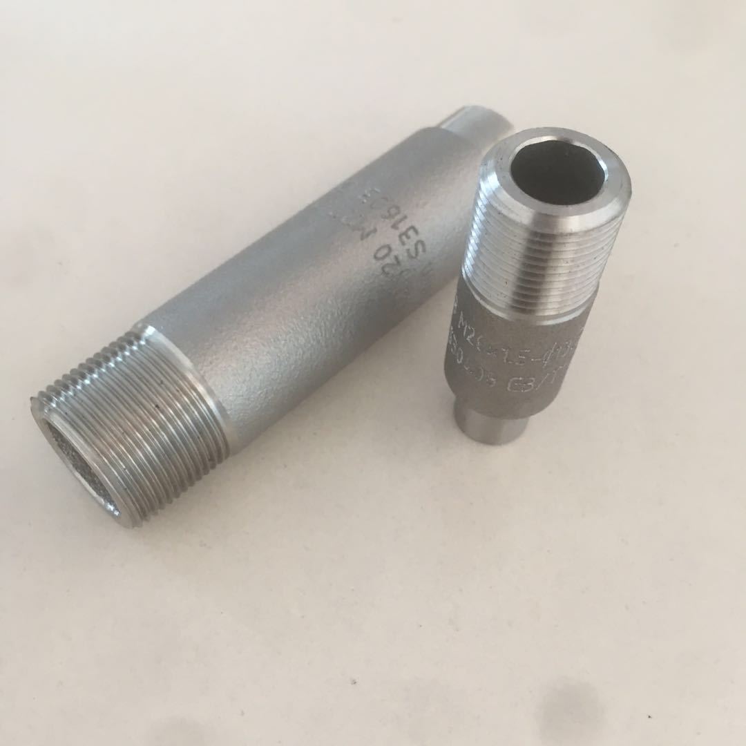 厂家直供单头螺纹短节 碳钢双头螺纹短节 外丝 内丝 不锈钢短节