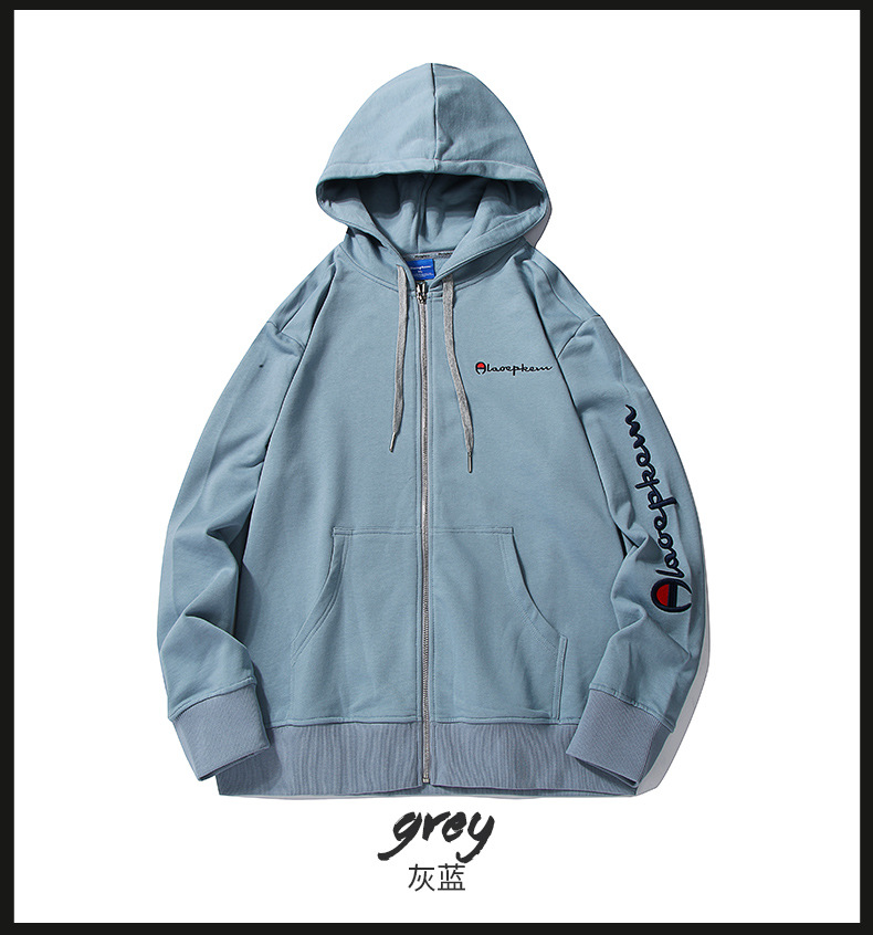 冠军韩潮牌秋冬2020新款男士潮宽松时尚潮流休闲纯棉连帽卫衣563