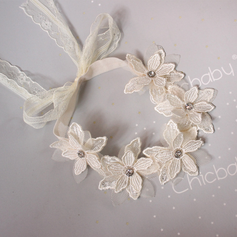 Baby Hair Band Korean Style Headdress Baby Girl Princess Hair Accessories Flower Cute Hair Band Children's Hair Accessories