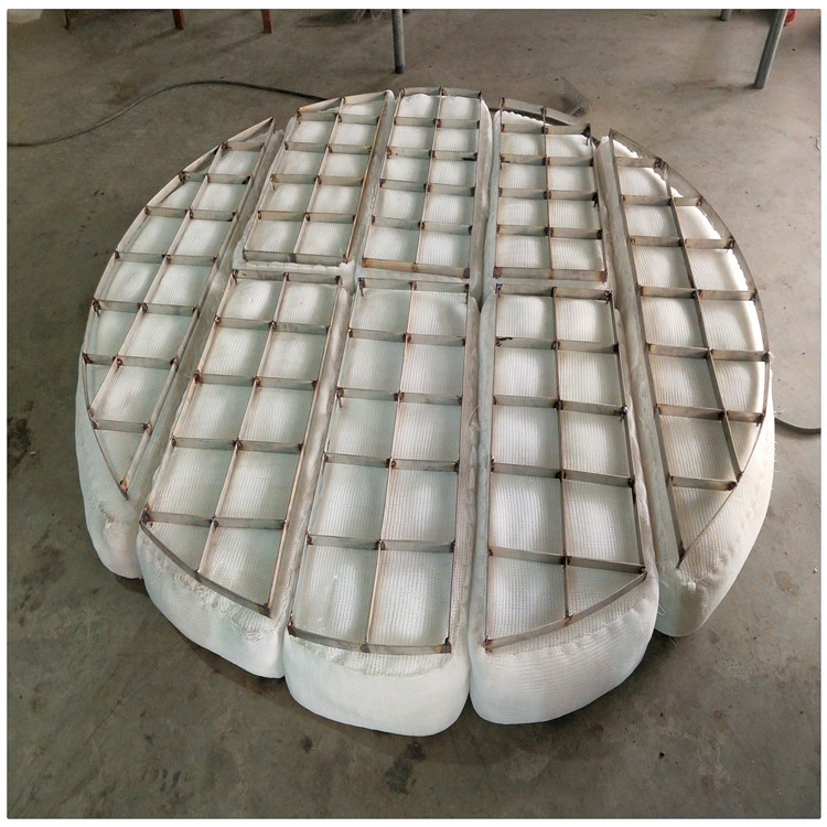 塑料聚丙烯pp耐酸碱丝网除沫器厂家—浦泽