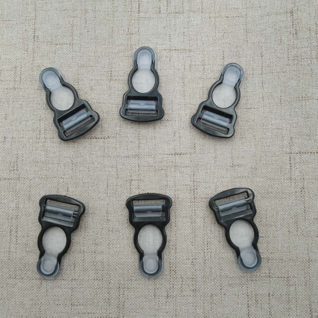 厂家直销 塑料插扣 按压扣 内衣调节扣 织带扣 对扣 前扣 15mm