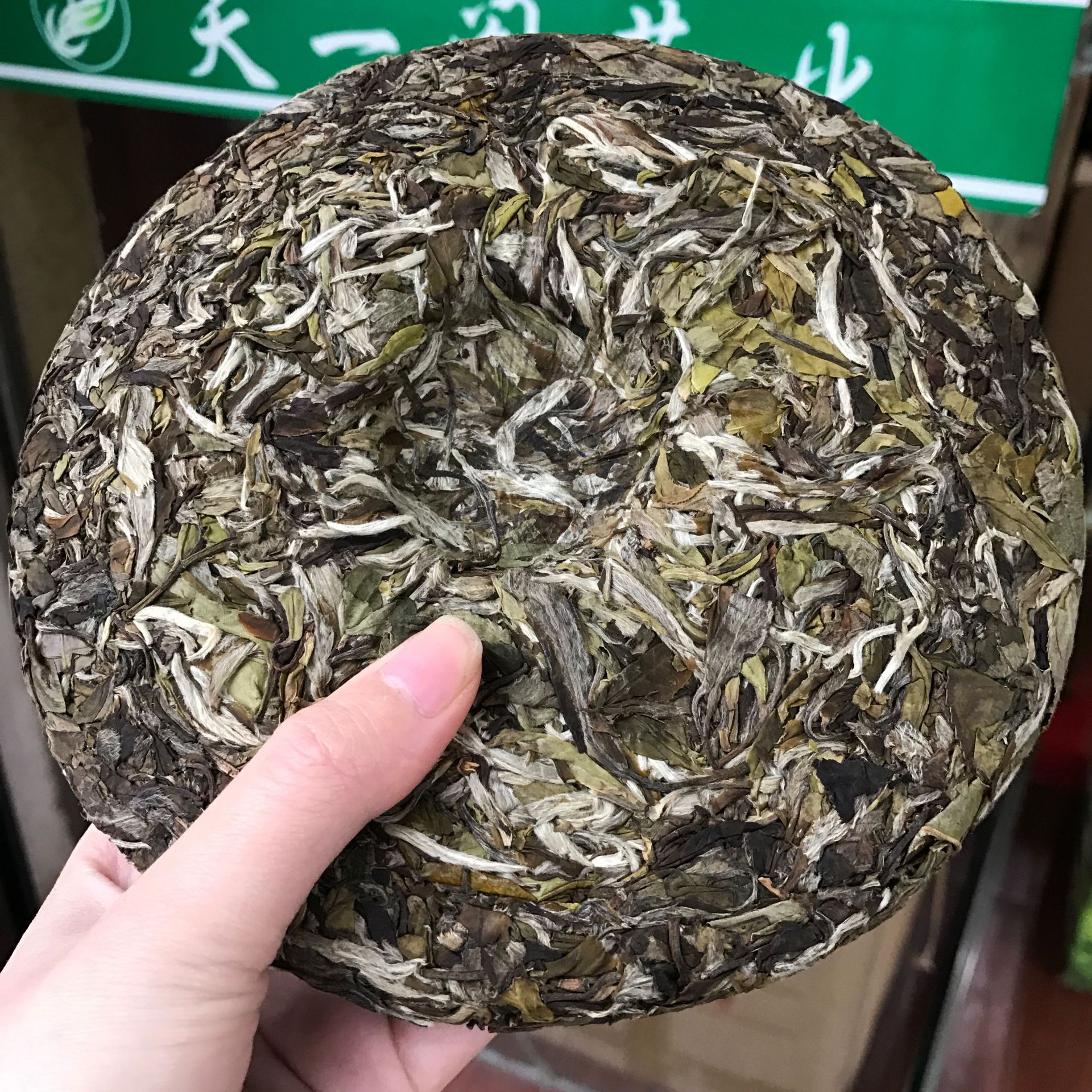 福鼎白茶白牡丹饼 高山日晒大毫白牡丹饼茶叶批发 厂家直销白茶饼